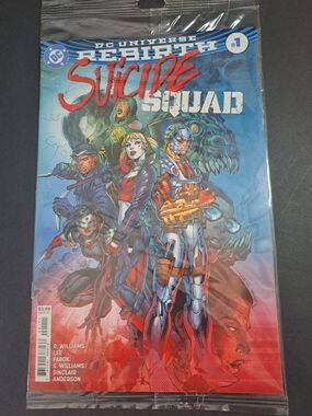 SUICIDE SQUAD #1 Rebirth COMIC BOOK DC Comics Harley Quinn sealed